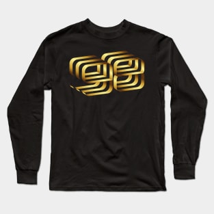 98 - Gold Long Sleeve T-Shirt